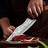 Kenjo 2‑Klingen Messer‑Set – Edelstahl Fleisch- & Outdoor-Messer mit Holzgriff